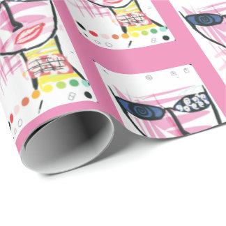 Wrapping Paper - It Girl Pink Geschenkpapier