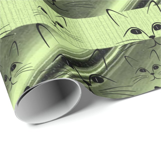 Wrapping Paper Kitten Geschenkpapier (Rolleneckpunkt)