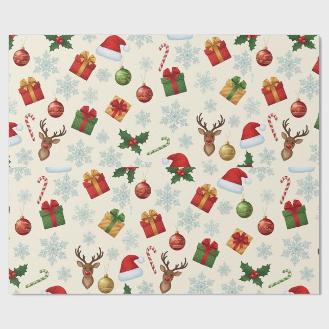 Wrapping Paper, Matte Wrapping, 15 cm x 2 m Geschenkpapier (Flach)