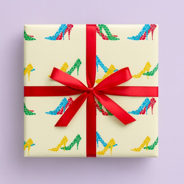 Wrapping Paper mit hohen Absätzen Geschenkpapier (Von Creator hochgeladen)