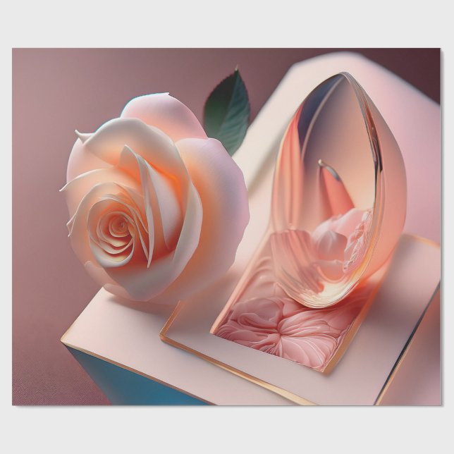 Wrapping Paper (Papier) mit 30 Zoll x 2 m Geschenkpapier (Flach)