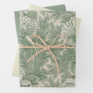 Wrapping Paper Set 3 William Morris Geschenkpapier Set