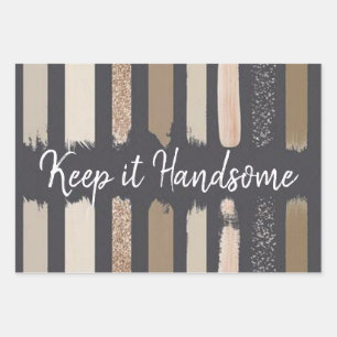 Wrapping Paper Sheet Behalten Geschenkpapier Set