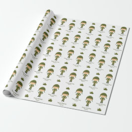 Wrapping Paper - Soldier Gift Wrap Geschenkpapier
