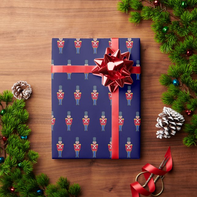 Wrapping Paper von Spielzeugsoldaten Geschenkpapier (Feiertagsgeschenk)