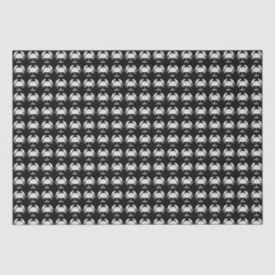 Wrapping Paper zur Silhouette von Krebs Seidenpapier