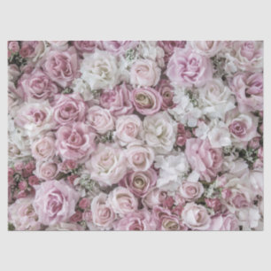 Wrapping Tissue - Collage Viktorianischer Rose Seidenpapier