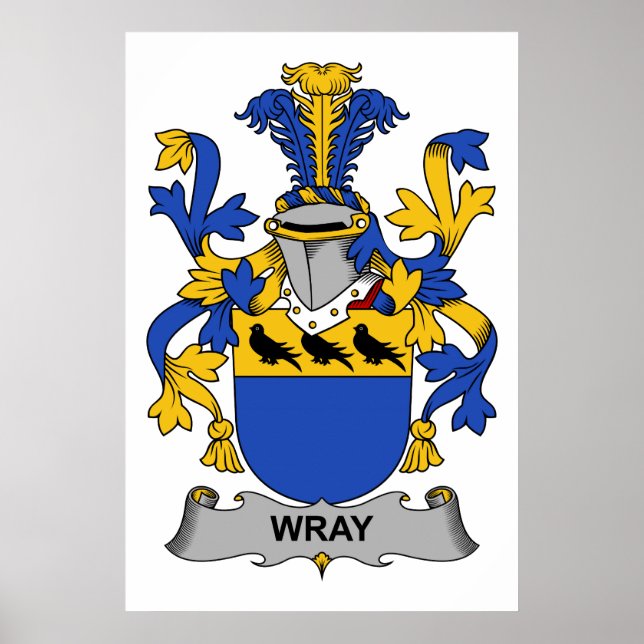 Wray Familienwappen Poster (Vorne)