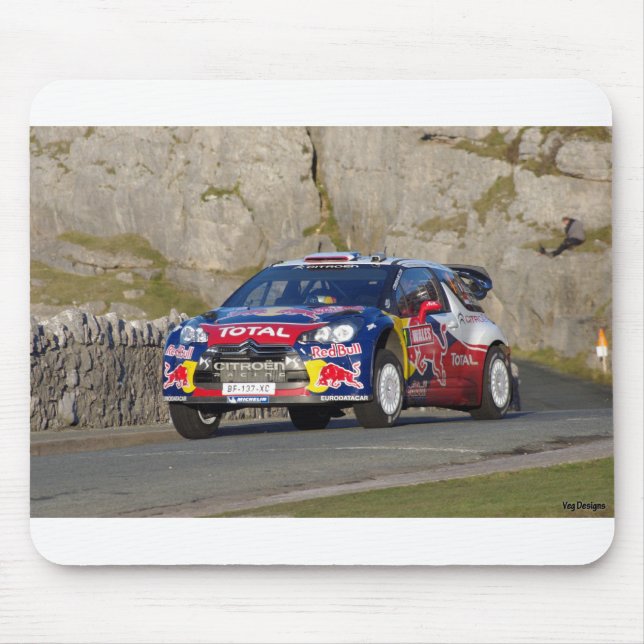 WRC Kundgebungs-Auto Mousepad (Vorne)