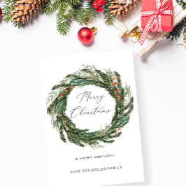 Wreath - Frohe Weihnachten