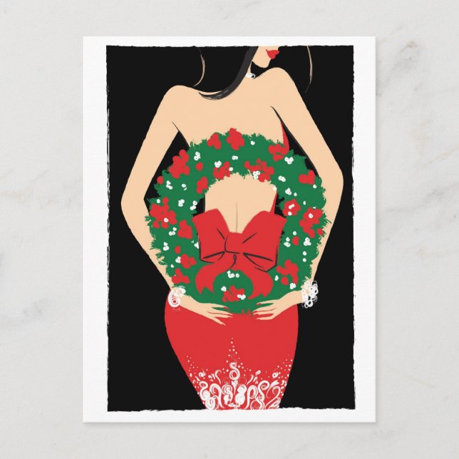 Wreath-Postkarte Postkarte (Vorderseite)