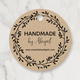 Wreath Vines Handmade | Handwerkliches Unternehmen Geschenkanhänger