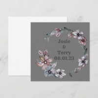 Wreath Wedwers Floral Vector Vielen Dank