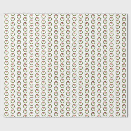 Wreath Wrapping Paper  Geschenkpapier