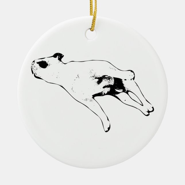 Wreathside Ruh Keramik Ornament (Vorne)