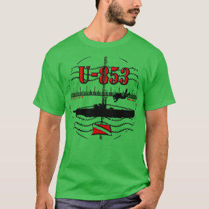 Wreck dive Zweite Weltkrieg Deutsches U-Boot-Tauch T-Shirt