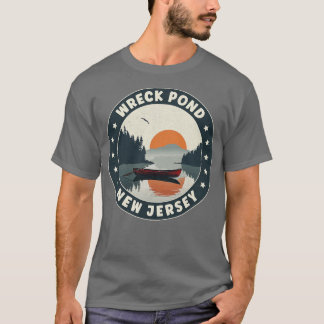 Wreck Pond New Jersey Sunset T-Shirt