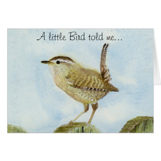 Wren Herzlichen Glückwunsch (Vorderseite (Horizontal))