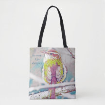 Wren I go Shopping Tote Bag