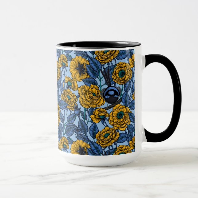 Wren in den Rose Tasse (Rechts)