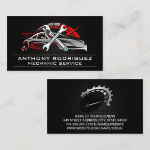 Wrenches Auto Sports Car Services Visitenkarte
