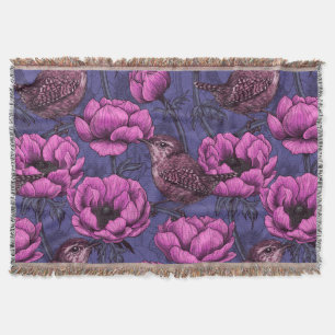 Wrens im Anemonengarten Decke