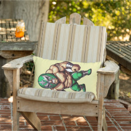 Wressierende Männer Kissen Für Draußen