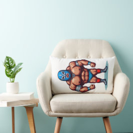 Wressierende Männer Lendenkissen