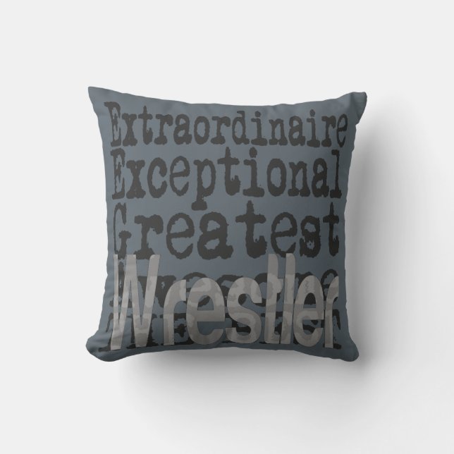 Wrestler Extraordinator Kissen (Vorderseite)