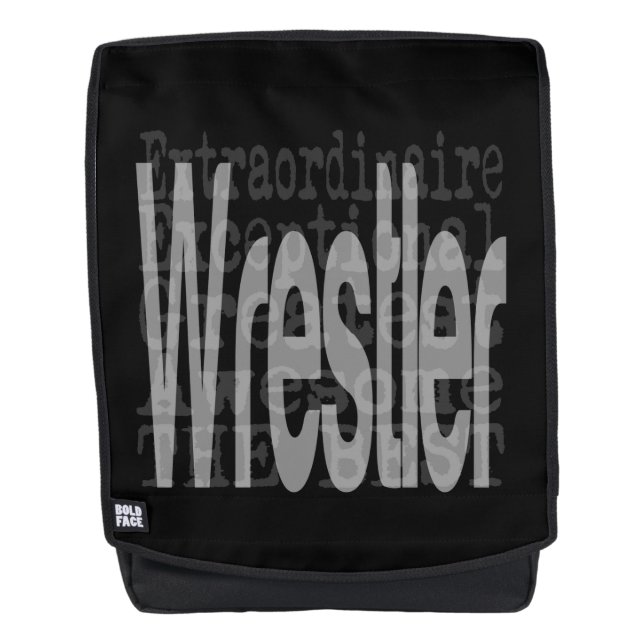 Wrestler Extraordinator Rucksack (Vorderseite)