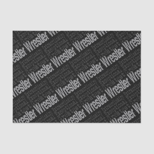 Wrestler Extraordinator Seidenpapier (Vorderseite)