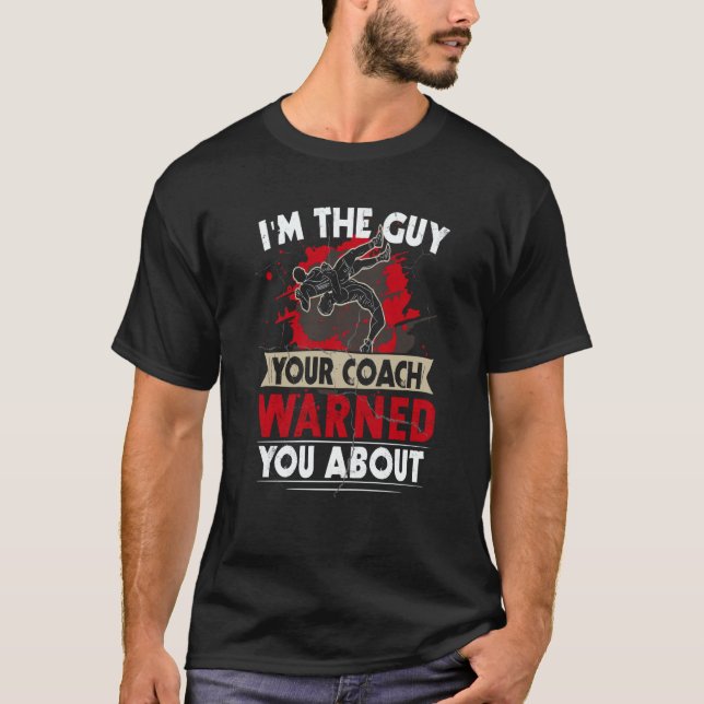 Wrestler  For Boys Girl Wrestler Wrestling Coach T-Shirt (Vorderseite)