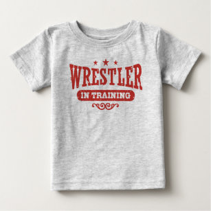 Wrestler in der Ausbildung Baby T-shirt