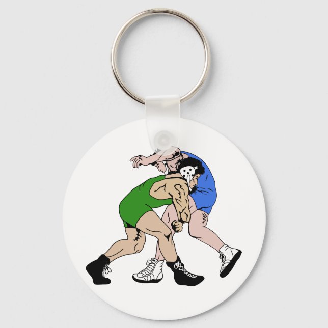 Wrestler Schlüsselanhänger (Vorderseite)