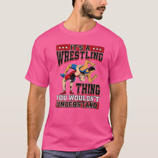 Wrestler Wrestling Pro Wrestler Idee Männer Männer T-Shirt
