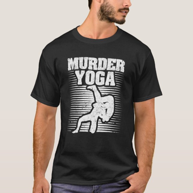 Wrestler Wrestling Training Coach Wrestler Murder T-Shirt (Vorderseite)