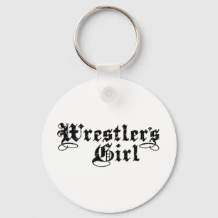 Wrestlermädchen Schlüsselanhänger