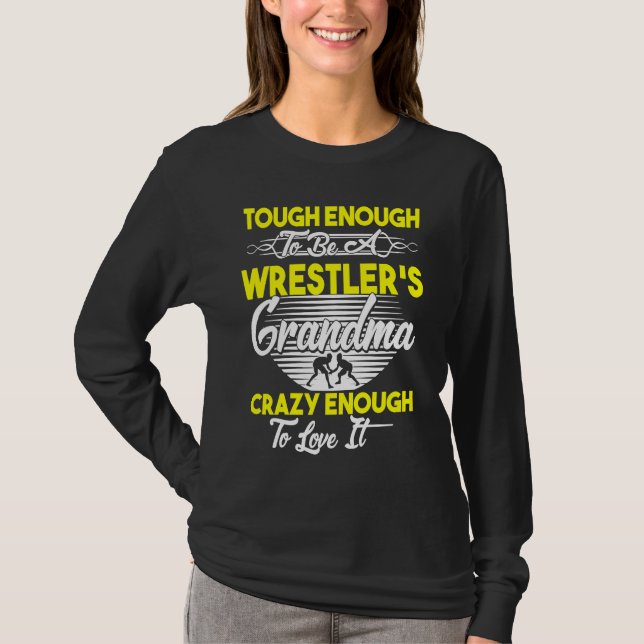 Wrestler's Grandma Wrestling T-Shirt (Vorderseite)