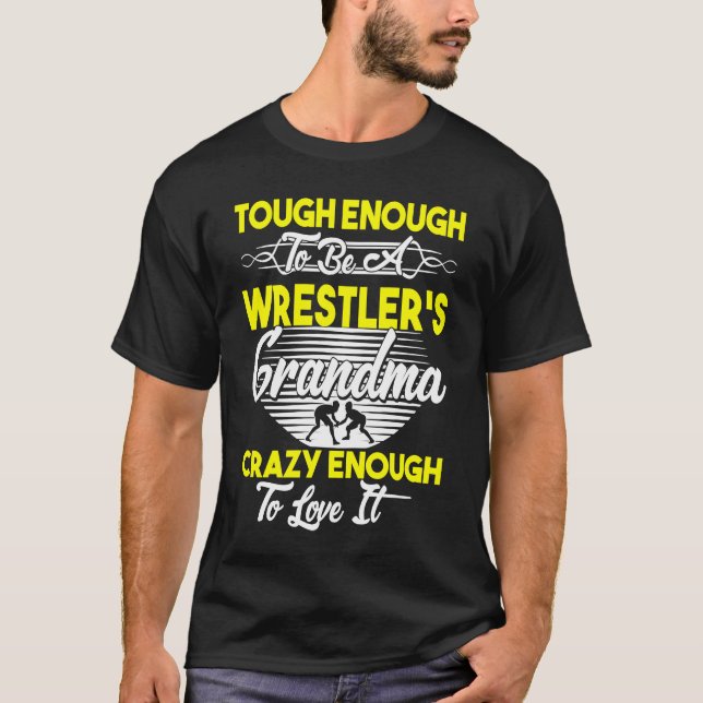 Wrestler's Grandma Wrestling T-Shirt (Vorderseite)