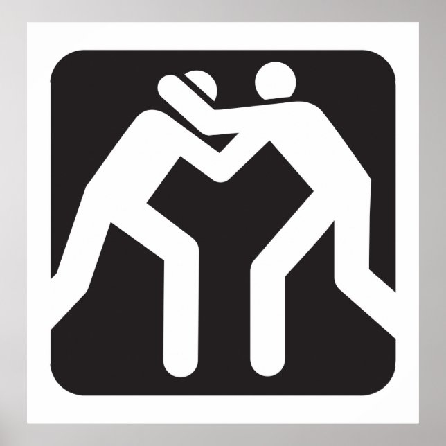 Wrestlers-Symbol Poster (Vorne)