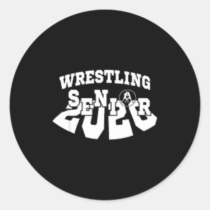 Wrestling-Absenioren-Abend 2026 Abschluss  Runder Aufkleber