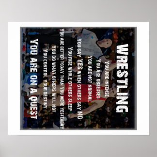 Wrestling - Auf einer Suche Poster