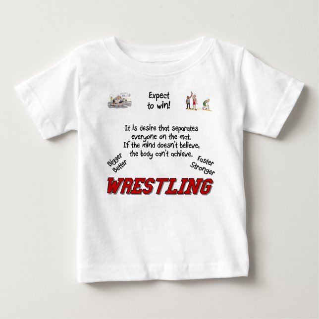 Wrestling Baby T-shirt (Vorderseite)