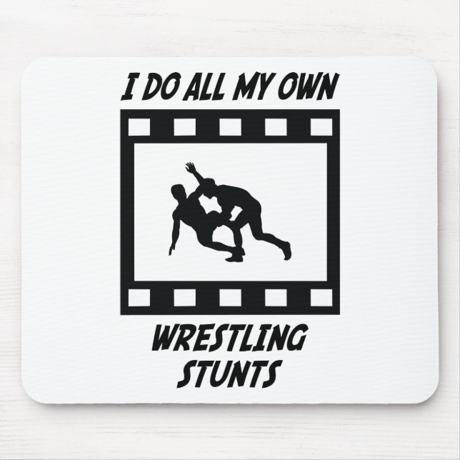 Wrestling-Bremsungen Mousepad (Vorne)