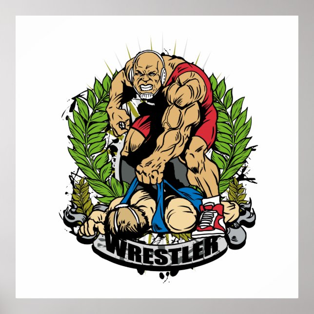 Wrestling Champ Poster (Vorne)