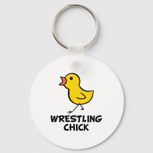 Wrestling Chick Schlüsselanhänger