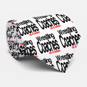 Wrestling Coaches machen es besser Joke Neck Tie Krawatte