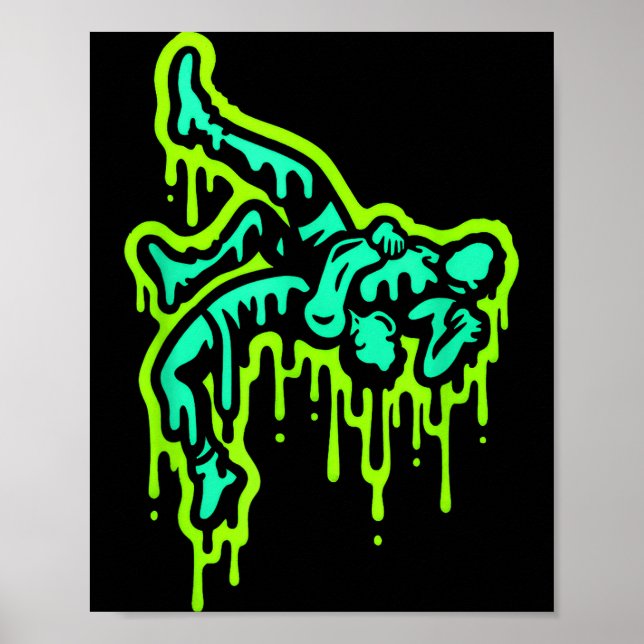 Wrestling Drip Wrestle Dripng Wrestler Men Women T Poster (Vorne)
