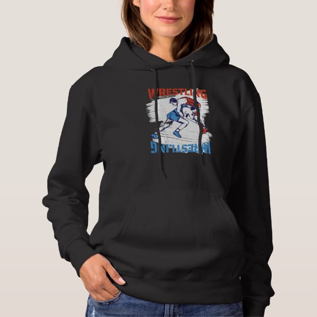 wrestling free hug. Premium Hoodie (Vorderseite)