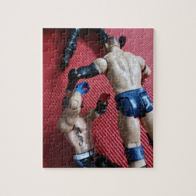 Wrestling Jigsaw Puzzle (Vertikal)